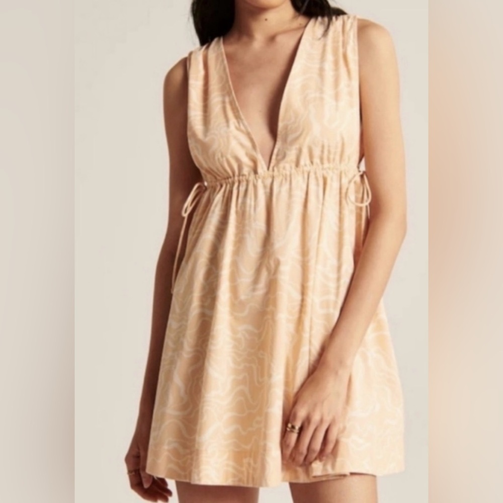 Abercrombie & Fitch Peach-Tone Women's Dress